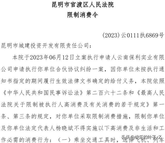 昆明高消费人员限制及操作指南