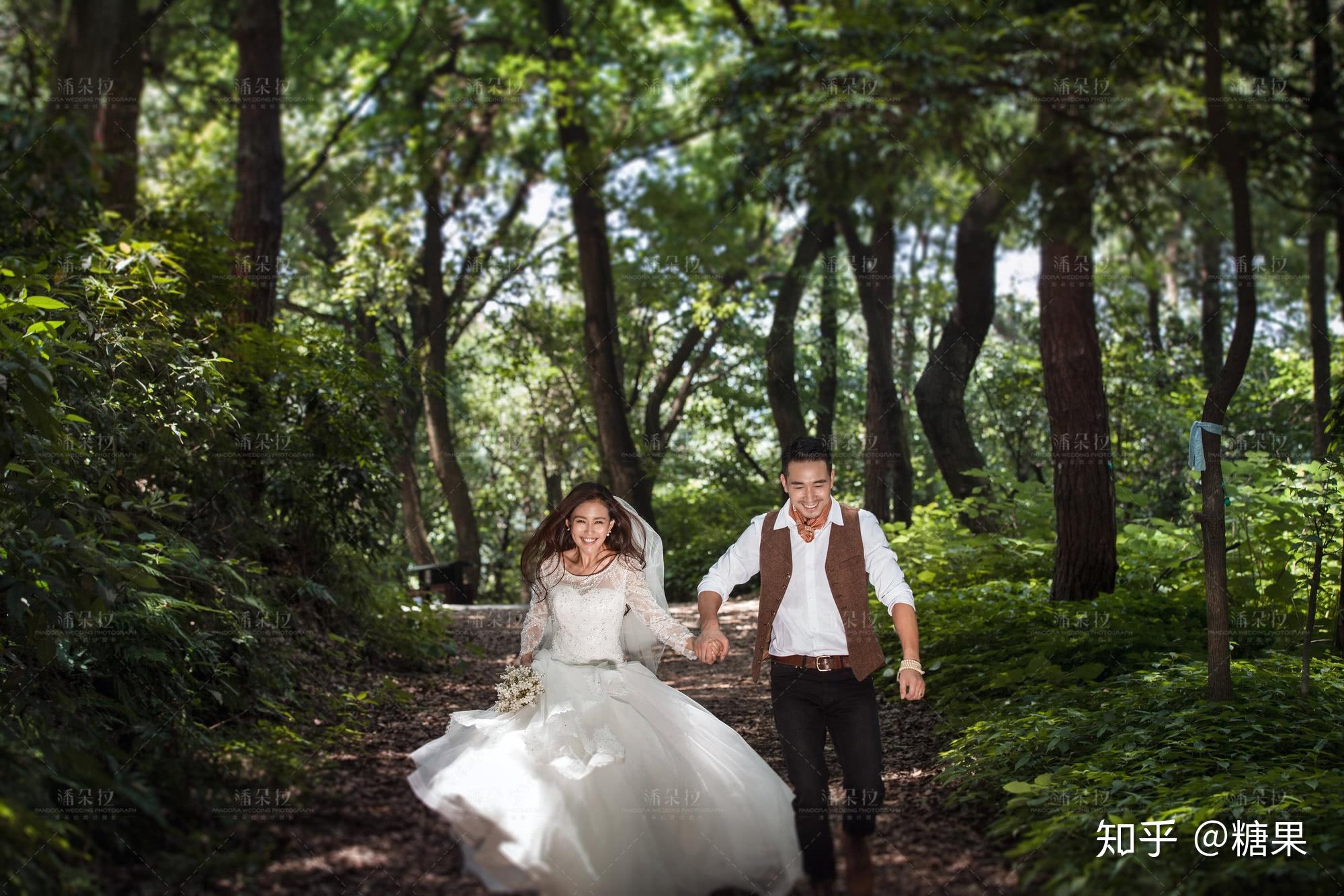 最新拍照风格婚纱照，探索自然之旅，定格内心宁静与平和的美好瞬间