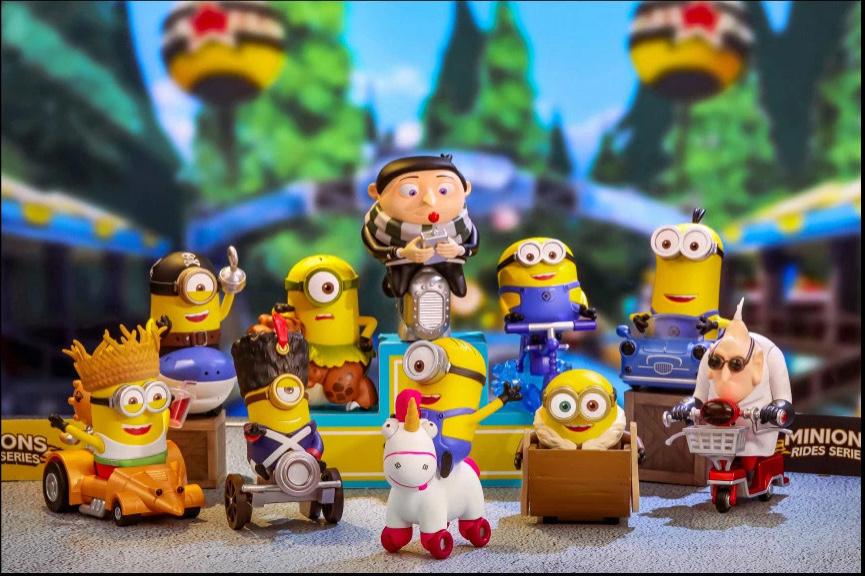 泡泡玛特小黄人最新潮流,玩具界的崛起与影响力分析