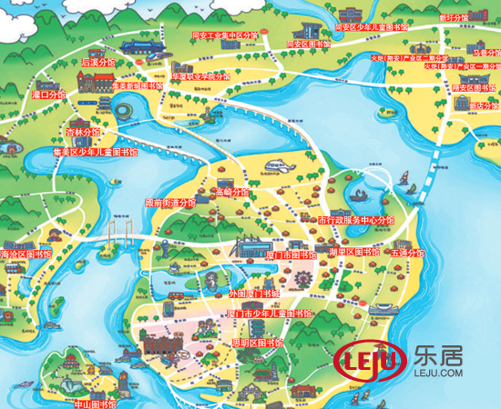 厦门市最新地图解读与指南