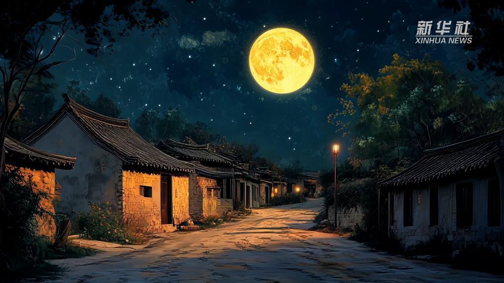 中秋月圆视频，自然美景探索之旅，寻找内心的宁静与和谐