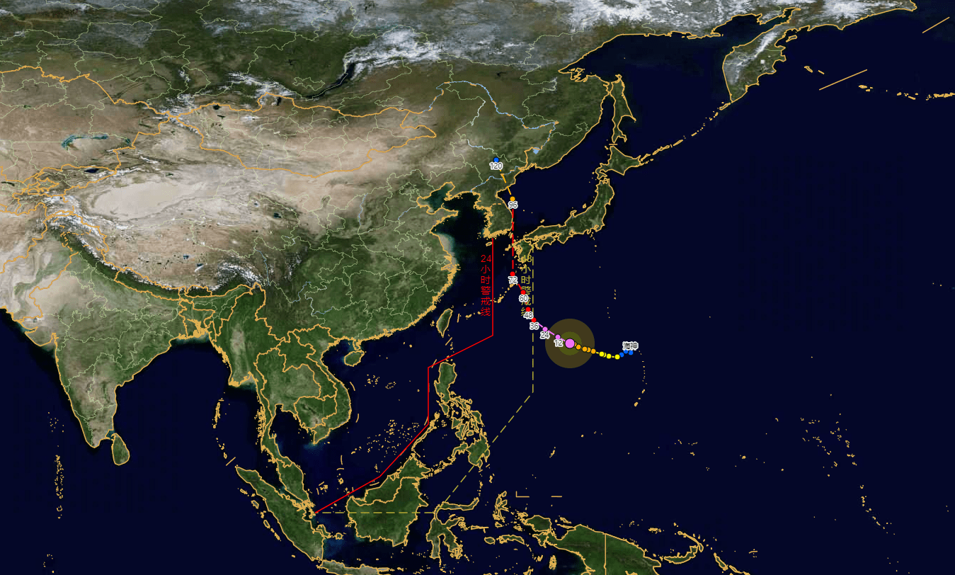 最新美莎克台风路径,超级风暴来袭!
