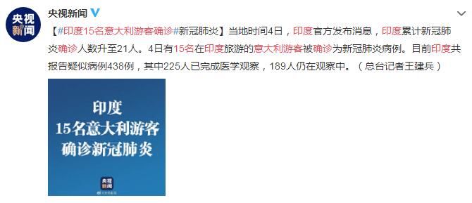 印度新冠肺炎最新动态更新