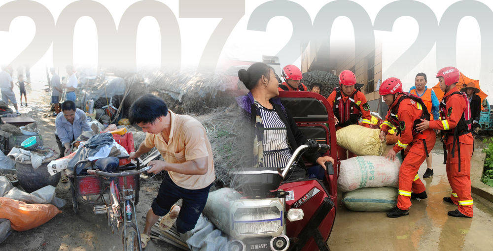 最新抗洪抢险救灾，笑对挑战，自信成就的胜利之路