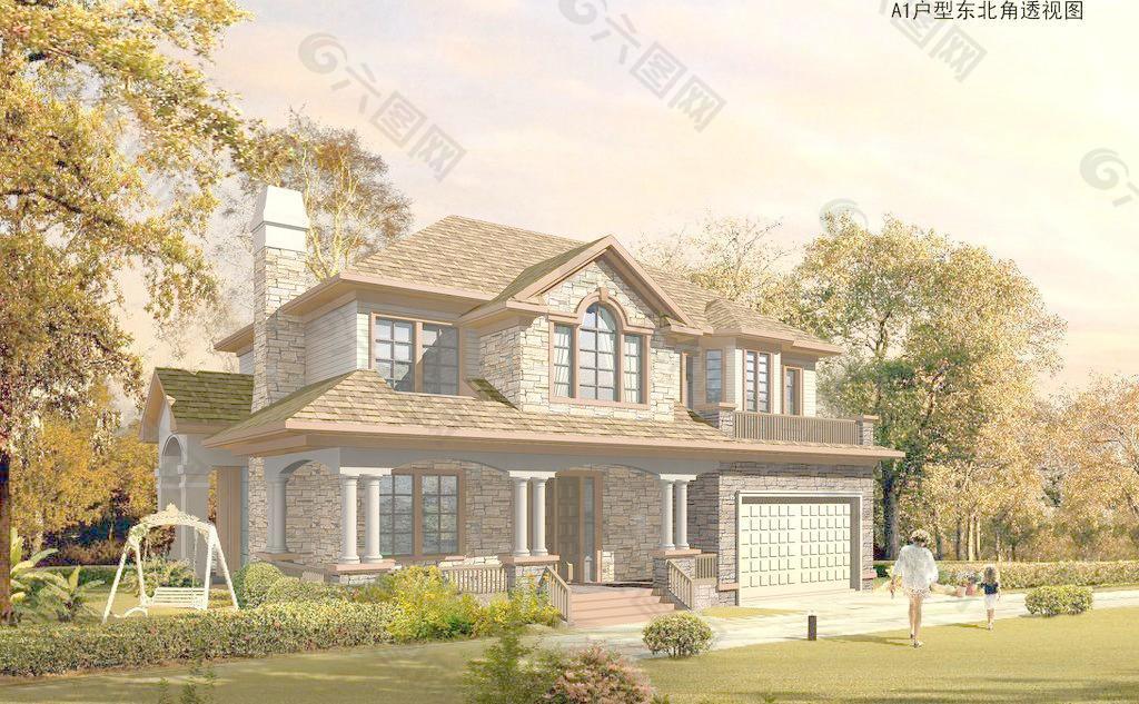 最新别墅图片,决策信息解释_装饰版94.771