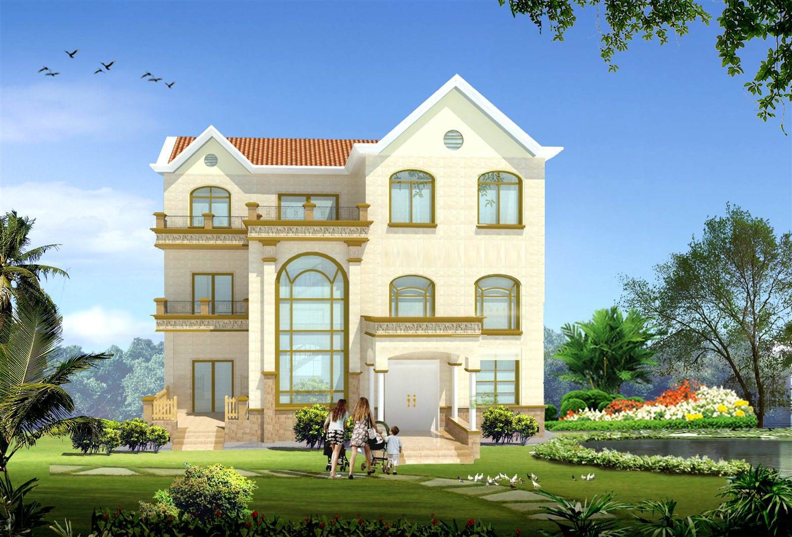 最新别墅图片,决策信息解释_装饰版94.771