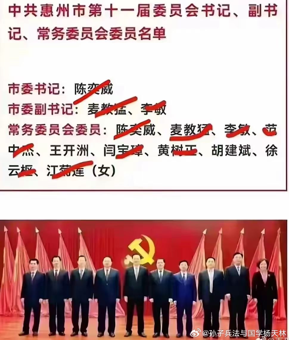 惠州市委新领导班子展现活力四溢风采✨