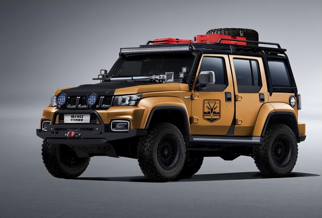 最新款BJ40,越野新宠,科技与实力的完美融合