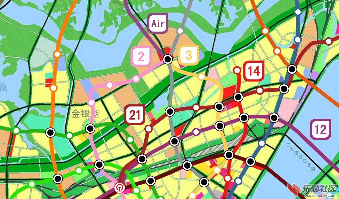 武汉地铁最新规划图曝光,揭秘未来轨道交通发展蓝图 🚇