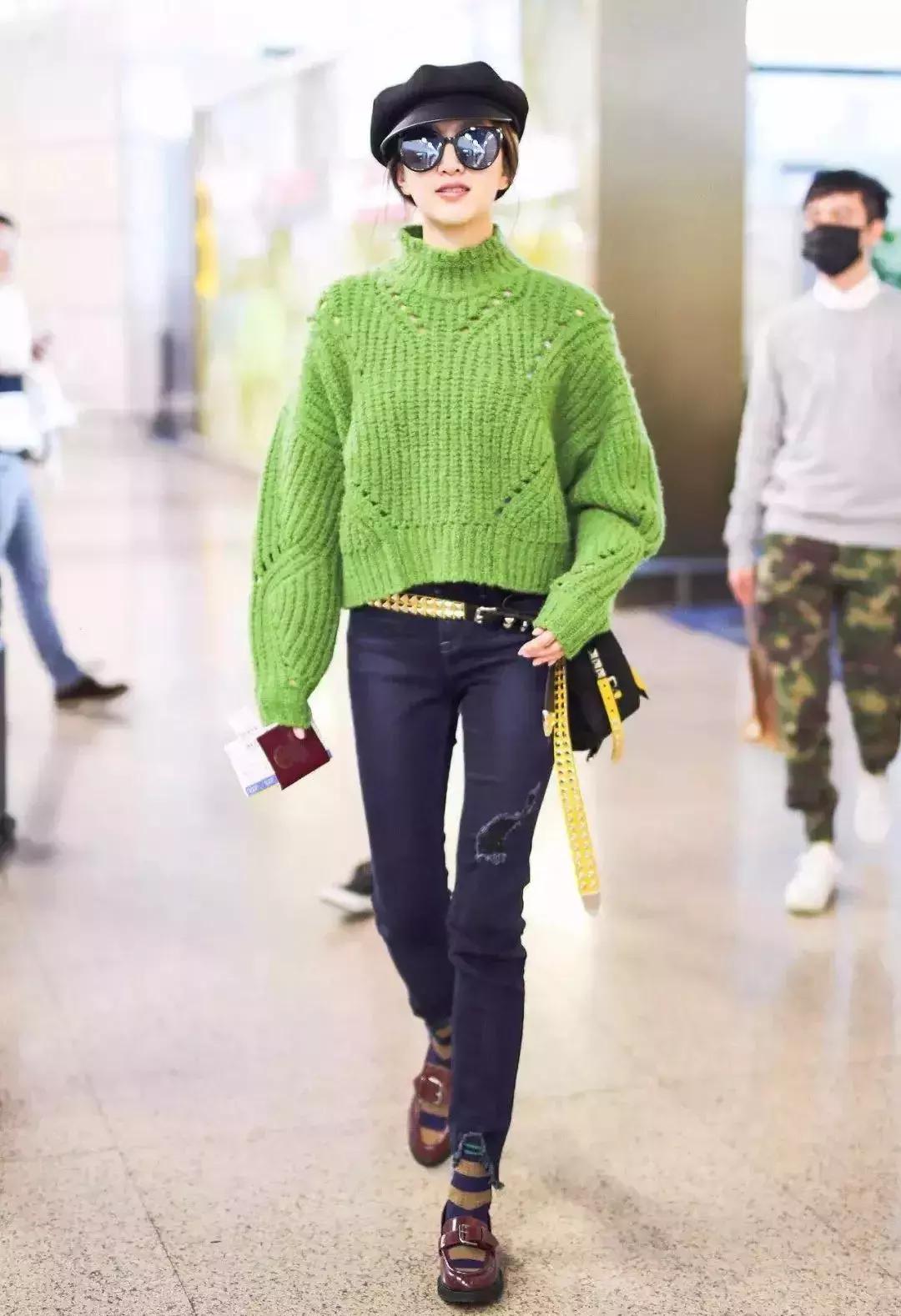 江疏影最新街拍,自信与成就感的蜕变,励志与幽默的力量展现