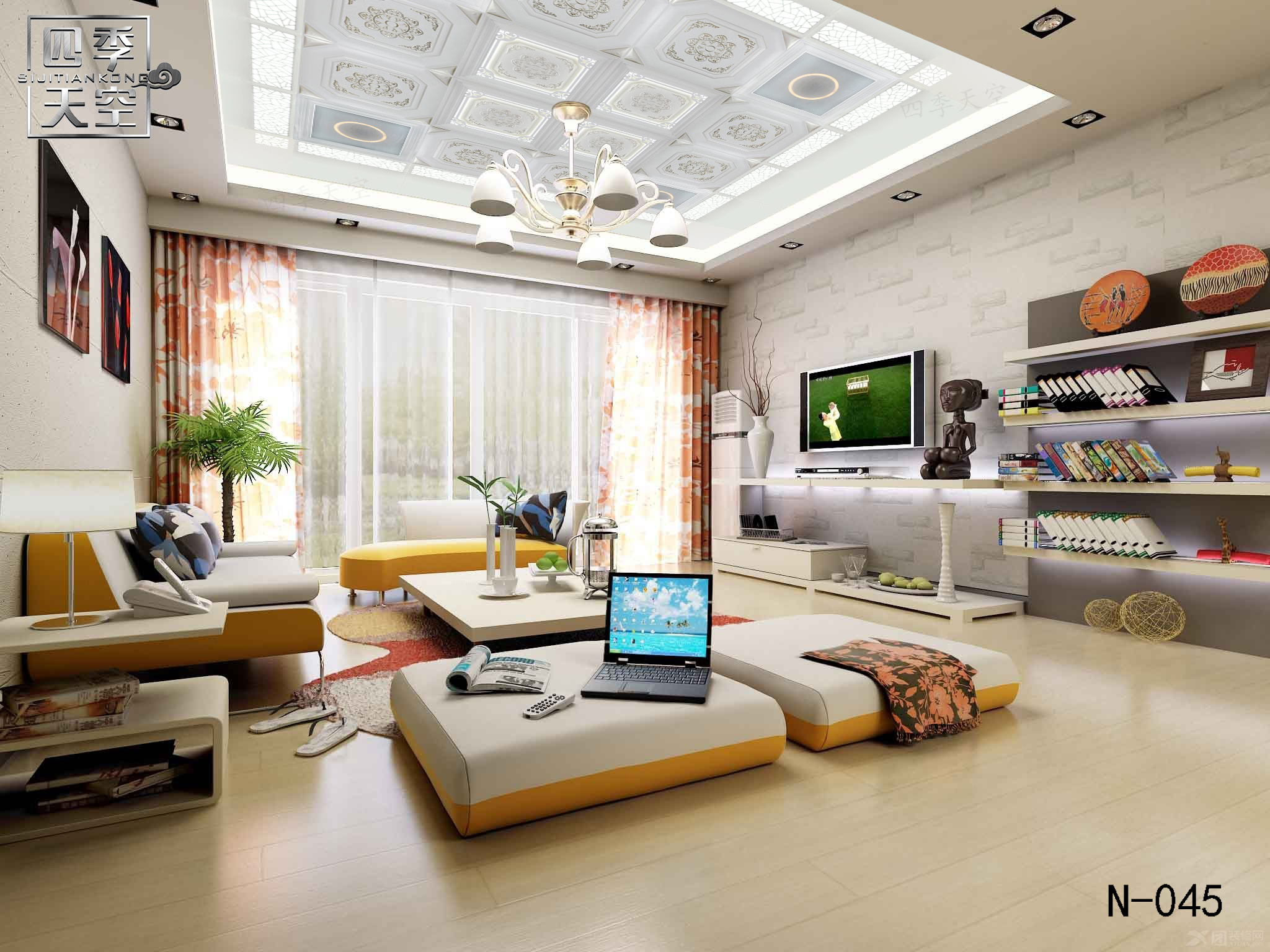 最新客厅装修效果图,自然美景与内心探索之旅的融合展现