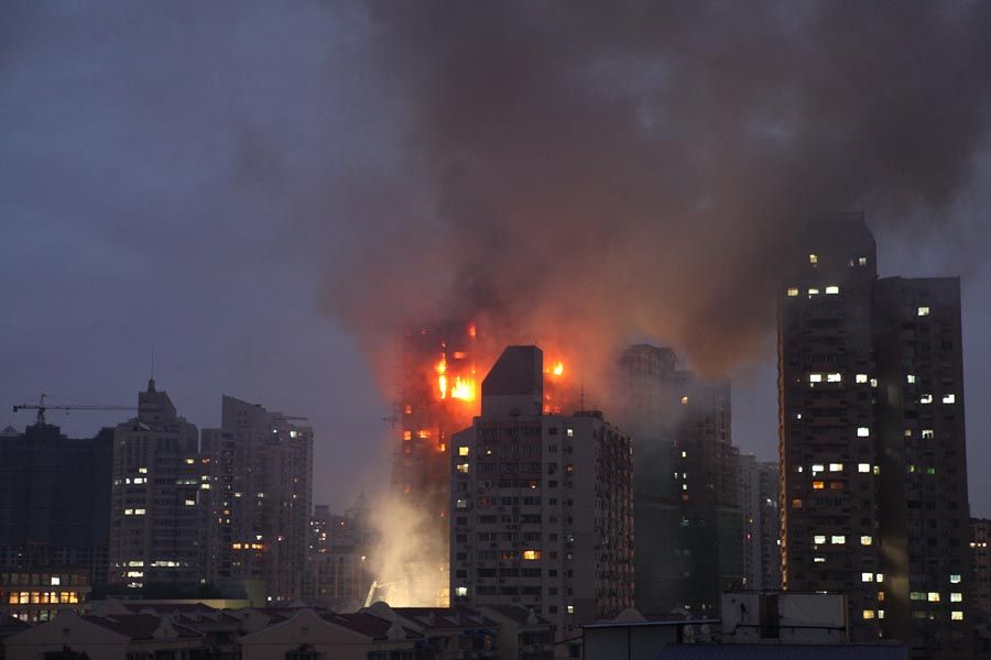 上海火灾最新动态与心灵探索之旅,自然美景与内心平静的追寻