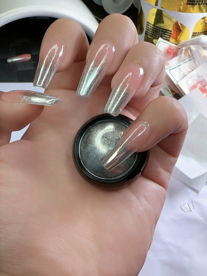 最新美甲镜面粉制作技巧,小巷隐秘美学的时尚秘诀